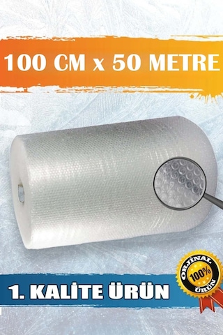 Balonlu Naylon Poşet Patpat Havalı Naylon Pat Pat 100 CM x 50 M