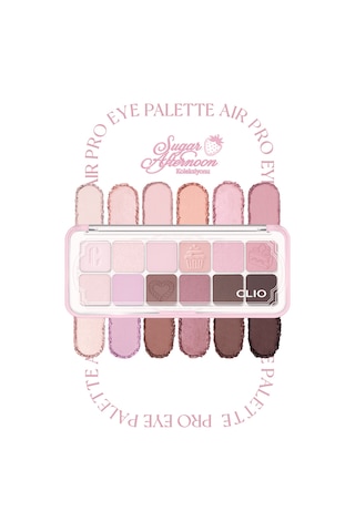 Hafif Dokulu Yoğun Renklere Sahip Göz Farı Paleti Clıo Pro Eye Palette Air 22 Sugar Afternoon