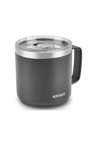 Karaca Thermal Çelik Mug 420 ml Siyah