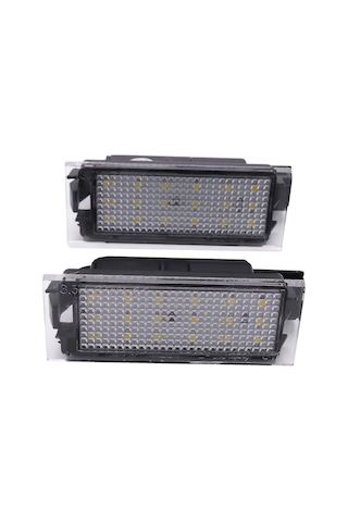 Singree Renault Megane İçin 24 Led'li Ultra Parlak Plaka Aydınlatma Lambası - 2 Adet