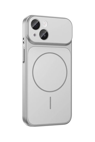Apple Uyumlu iPhone 14 Kılıf Zore M-safe Şarj Özellikli Kamera Korumalı Formen Kapak