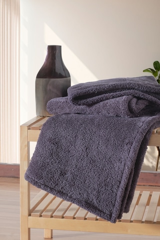 Wellsoft Tv Battaniyesi Peluş Polar Ultra Yumuşak Battaniye 140x170 Cm Antrasit