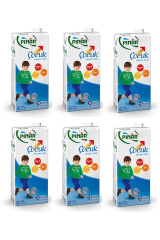 Pınar Çocuk Devam Sütü 1 Lt X 6 Adet