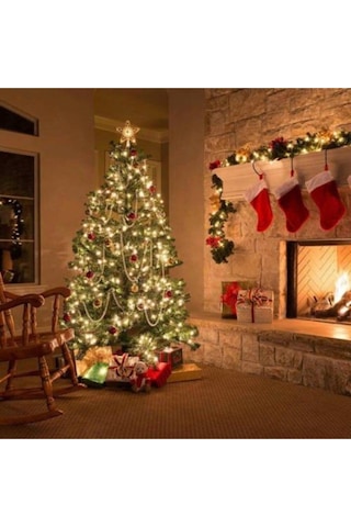 10 Metre Multi Fonksiyonlu Yılbaşı Led Gün Işığı-100 Ledli-fişli Dekor,vitrin,ağaç Süsleme Gün Işığı