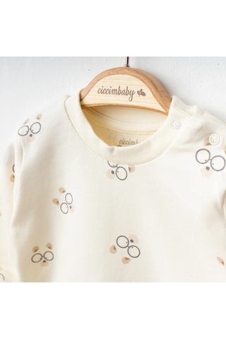 Bear Hugs Pijama Takımı Toprak