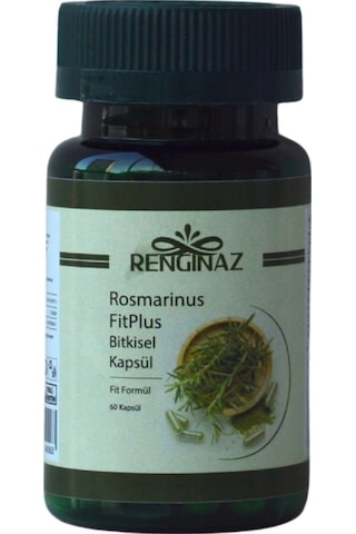 Rosmarinus Fitplus Bitkisel Kapsül 60 Kapsül