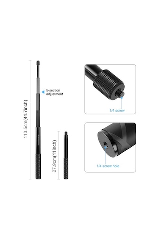 Tongxida Puluz Motosiklet Bisiklet Montaj Kamera Braketi, Stand İle