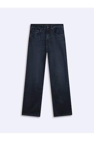 LTB Vanetta Zıp Straight Fit Fermuarlı Dark İndigo Jean Pantolon Koyu Indigo