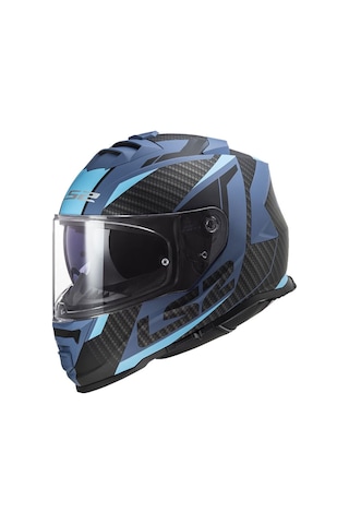 Ls2 Storm 2 Racer Full Face Motosiklet Kask Mat Mavi