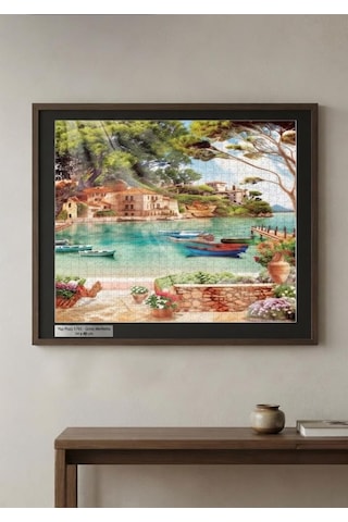 Kar Masalı Ve Güne Merhaba İkili Set - 1000 + 500 Parça İkili Puzzle Seti