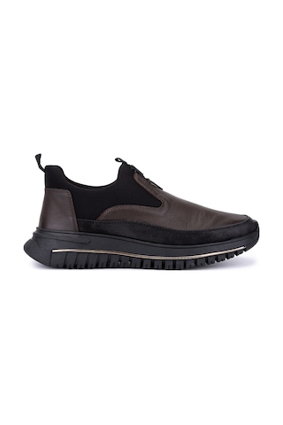 Tnc Sports Erkek Hakiki Deri Siyah/kahve Sneakers & Spor Ayakkabı 381 14086 Erk Ayk Sk21-22 Sıyah Ven Kahve Siyah - Kahverengi