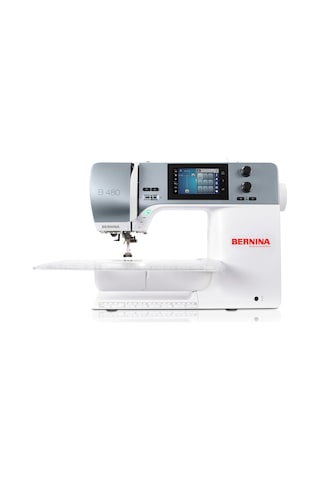 Bernina B480 Piko Makinesi Beyaz - Gri