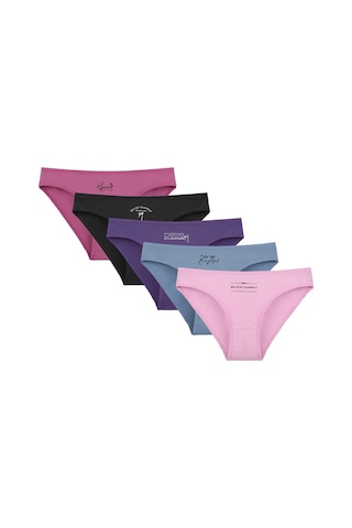 5'li Kadın Külot 2171pb66 Pembe