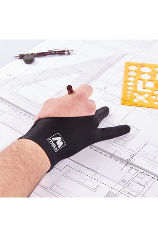 Grafik Tablet Ve Elle Çizim İçin Sanatçı Eldiveni