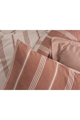 Cotton Box Smooth Çift Kişilik Nevresim Takımı Jamira Tarçın