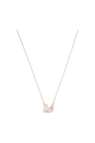 5469989 Swarovski Kolye Dazzling Swan:Necklace Czmo/Ros