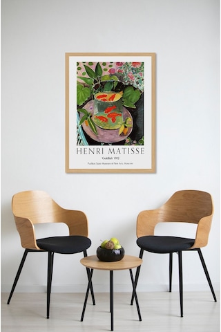 Dekorize Mdf 3 Mm Çerçeve Görünümlü Henri Matisse Tablo 30405 30 X 40