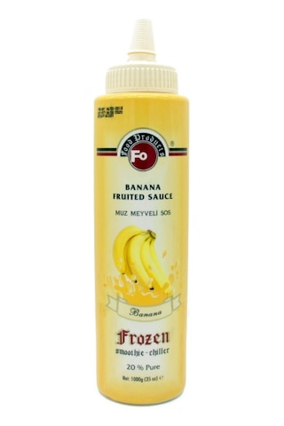 Fo Frozen Muz Meyveli Sos 1 KG Fo Frozen Muz Meyveli Sos 1 KG