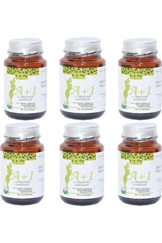 A1 L-carnitine Lepidium A 1 Bitkisel 30 Kapsül X 6 Adet Kutu
