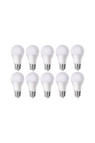 Genel Markalar 10 Watt Led Ampul 10 Lu Paket 900 Lümen 6400k Beyaz Işık Uzun Ömürlü-hızlı Kargo 10 Lu Paket