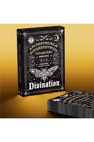 Legends Playing Cards Divination Black Premium Oyun Kağıdı Koleksiyonluk İskambil Kartları Destesi