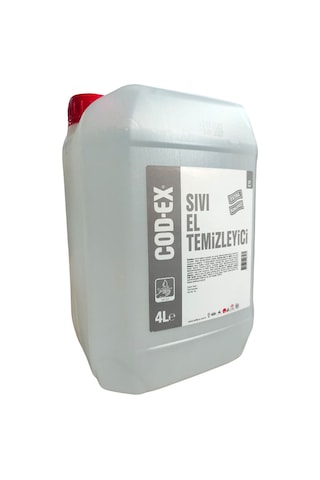 Cod-Ex Kokusuz Sıvı El Temizleyici 4 L