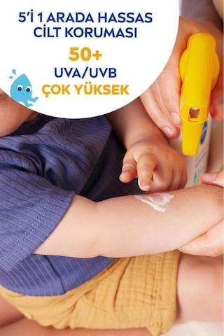 Nivea Sun Bebek ve Çocuk 270 ml 50 Faktör Güneş Spreyi