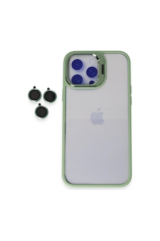 Joko Apple iPhone Uyumlu 14 Pro Max Kılıf Roblox Lens Standlı Kapak - Yeşil