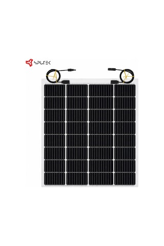 Sputek 100 W Esnek Güneş Paneli Monokristal PERC