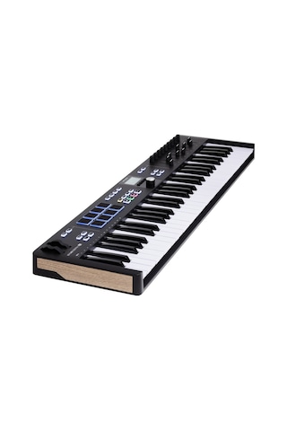 Keylab Essential 61 Mk3: Siyah 3.nesil Akıllı Mıdı Kontrolcü 61 Tuş