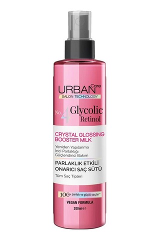 Urban Care Glycolic Retinol Parlaklık Etkili Onarıcı Saç Bakım Sütü-200ml-gloss