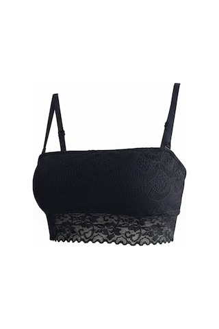 Bonbon Kadın Full Dantelli İçi Pamuk Astarlı Bralet Bb2808 siyah Bonbon Kadın Full Dantelli İçi Pamuk Astarlı Bralet Bb2808 siyah