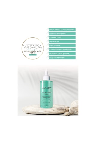 Vasada Gözenek Sıkılaştırıcı ve Aydınlatıcı Glikolik Asit Tonik 200 ML