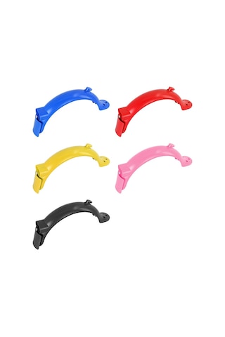 7 Adet / Paket Xiaomi M365 / 1s / M365 Pro / M365 Pro 2 Elektrikli Scooter Dönüşüm Kiti Arka Çamurluk Fren Jant Kapağı Yedek Aksesuar - Sarı