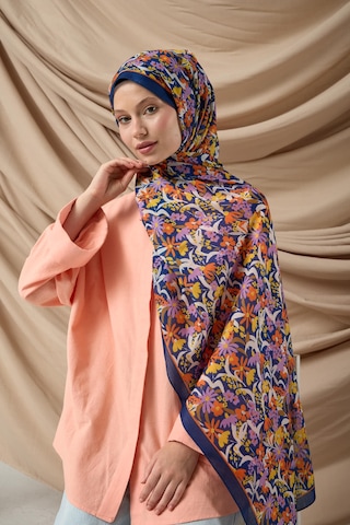 Silk Home Desenli Soft Şal 70019-23 Çok Renkli
