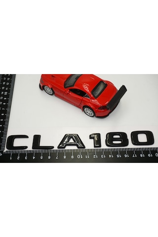 CLA 180 Bagaj Parlak Siyah ABS 3M 3D Yazı Logo