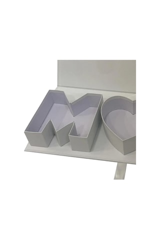 Anne Mektup Şekilli Boş Çiçek Kutusu Anneler Günü Moda Çiçek Çok Renkli