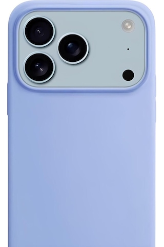 Apple Uyumlu iPhone 17 Pro Max Soft Touch Lansman Silikon Kılıf Gökyüzü Mavi Gökyüzü Mavisi