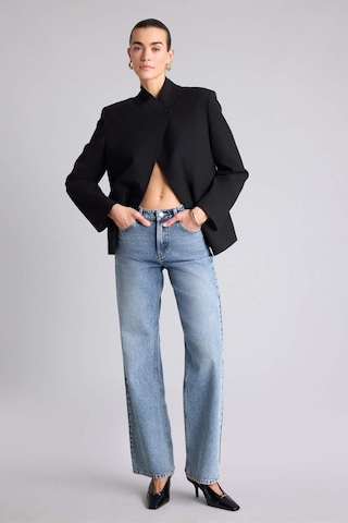 Defacto Oversıze Hakim Yaka Blazer Ceket H1118ax26smbk81 Siyah-bk81