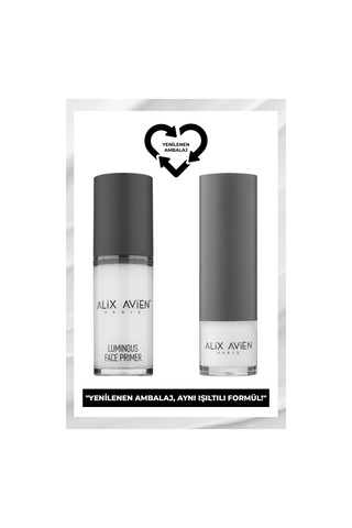 Alix Avien Gözenek Karşıtı Parlak Cilt Görünümlü Su Bazlı Makyaj Bazı 30 ML