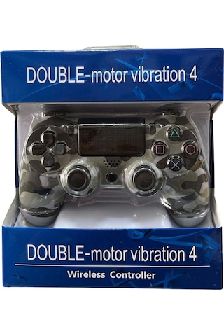 Glrtech P4b Kablosuz Oyun Kolu Double Motor Titreşimli Şarj Edilebilir Ps4 Uyumlu
