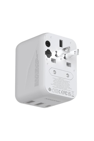 Momax UA11W 1 World 20 W 3 Port + AC Şarj Adaptörü Beyaz