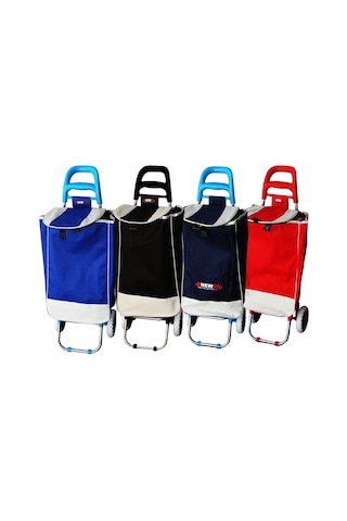Newlıfe Mnc-202-212 Düz Renkli Pazar Arabası- 10'li Paket