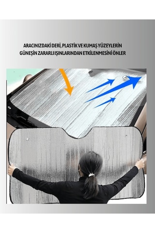 Katlanabilir Güneşlik Sünger İzolasyonlu Xuczotogüneşlikkk-2-1 Diğer