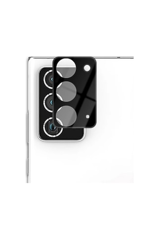 Ally Sm Samsung Uyumlu Galaxy Note 20 5g Hd 3d Tempered Cam Kamera Koruyucu- 5775