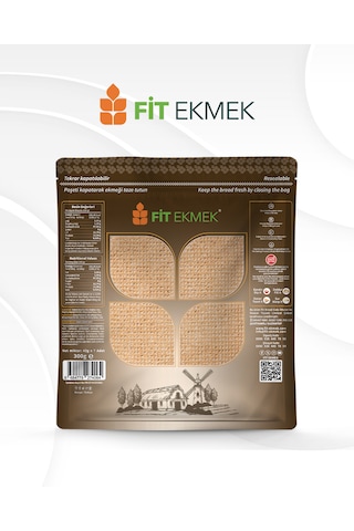 Fit Keten Tohumlu Lavaş Ekmeği 300gr