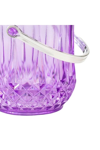 Suntek Restoran Şampanyası Için Buz Kovası İçecek Küveti Mor Kova Diğer