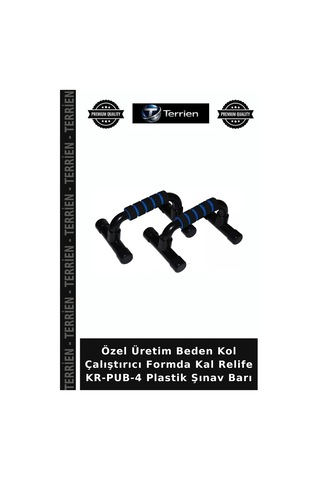 Özel Üretim Beden Kol Çalıştırıcı Formda Kal Relife Kr-pub-4 Plastik Şınav Barı
