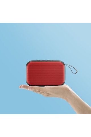 Springsun Yeşil Mini Taşınabilir Bluetooth Hoparlör - Dış Mekan Sporları İçin, Fm Radyo Ve Kart Okuyucu Fonksiyonlu, 3w Güçlü Taban Sesli