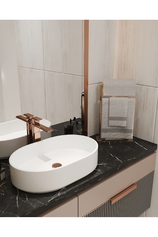 Aju Havluluk Tezgah Üzeri Kağıt Havluluk Ev Banyo Dekorasyonu Paslanmaz Metal Montaj Gerektirmez Gold Gold